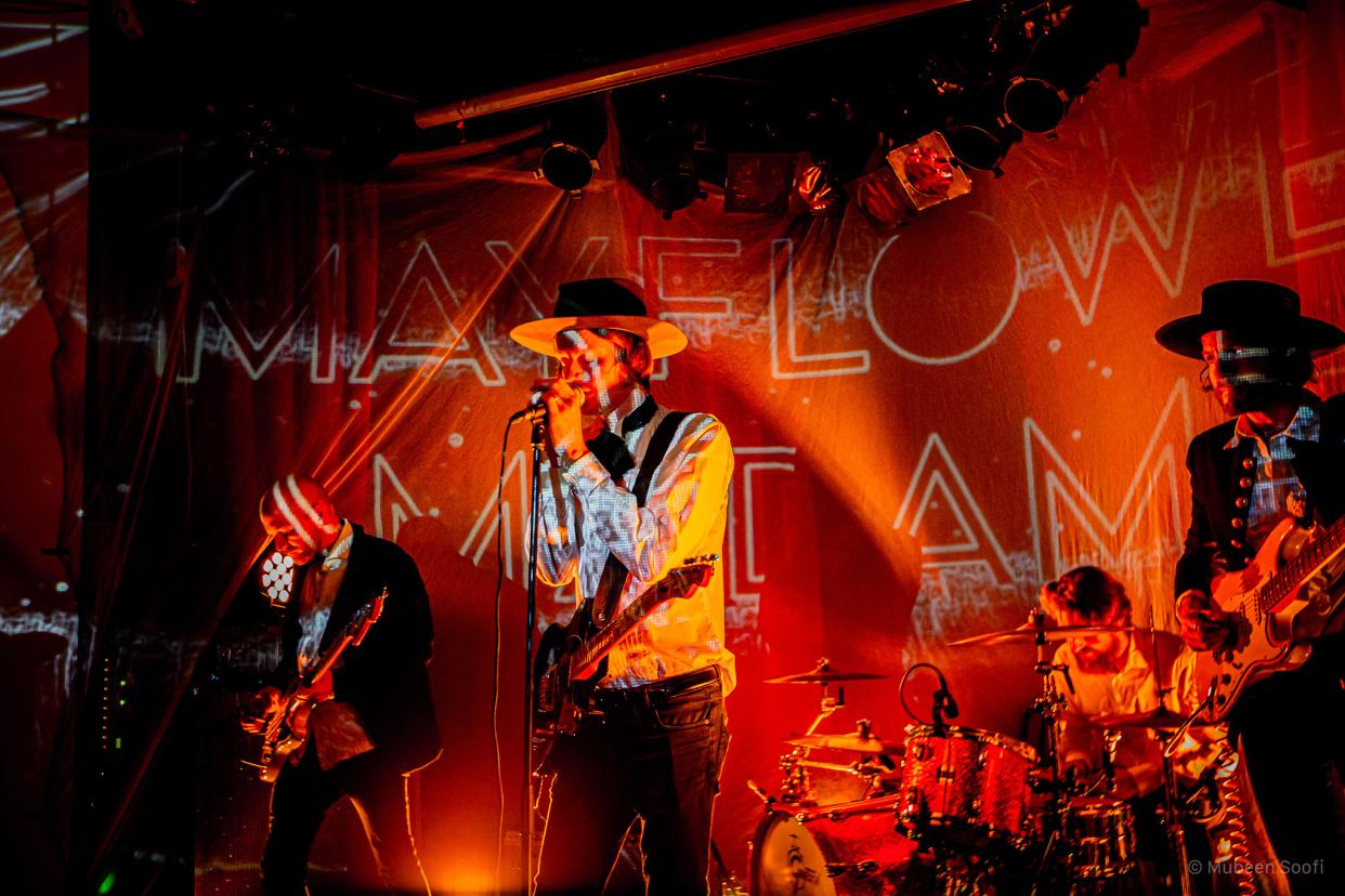 Billede fra live koncert med Mayflower Madame 