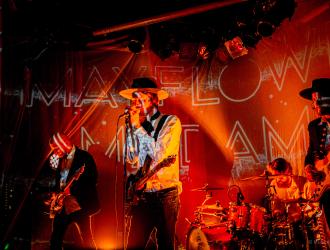 Billede fra live koncert med Mayflower Madame 